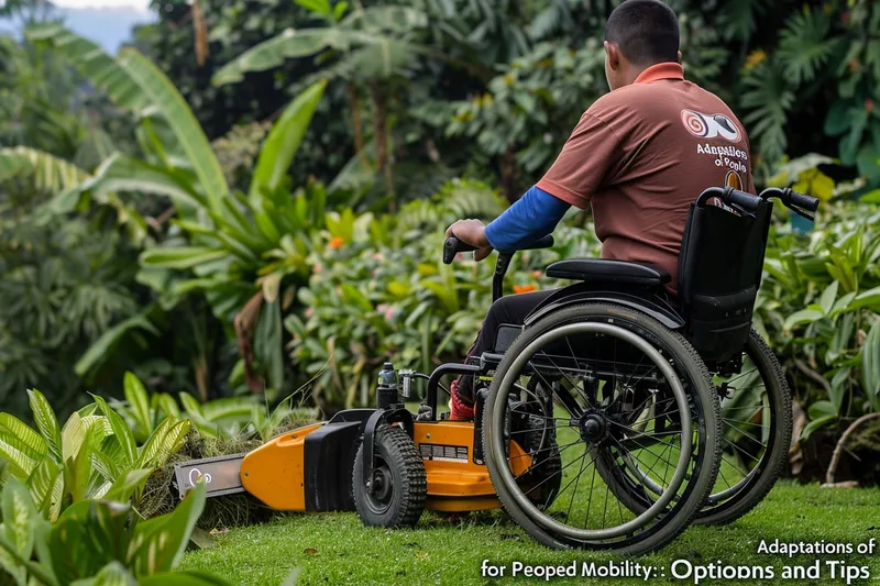 Adaptaciones de desbrozadoras para personas con movilidad reducida