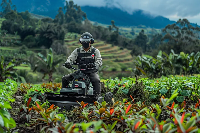 Transformacion de Desbrozadoras para Funciones Especificas Jardineria Agricultura y Forestacion