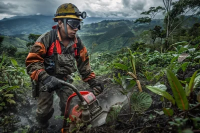 Claves para un manejo eficiente de desbrozadoras en condiciones climaticas adversas